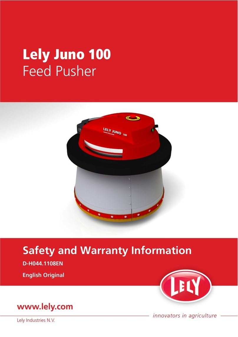 LELY Juno 100 Safety information