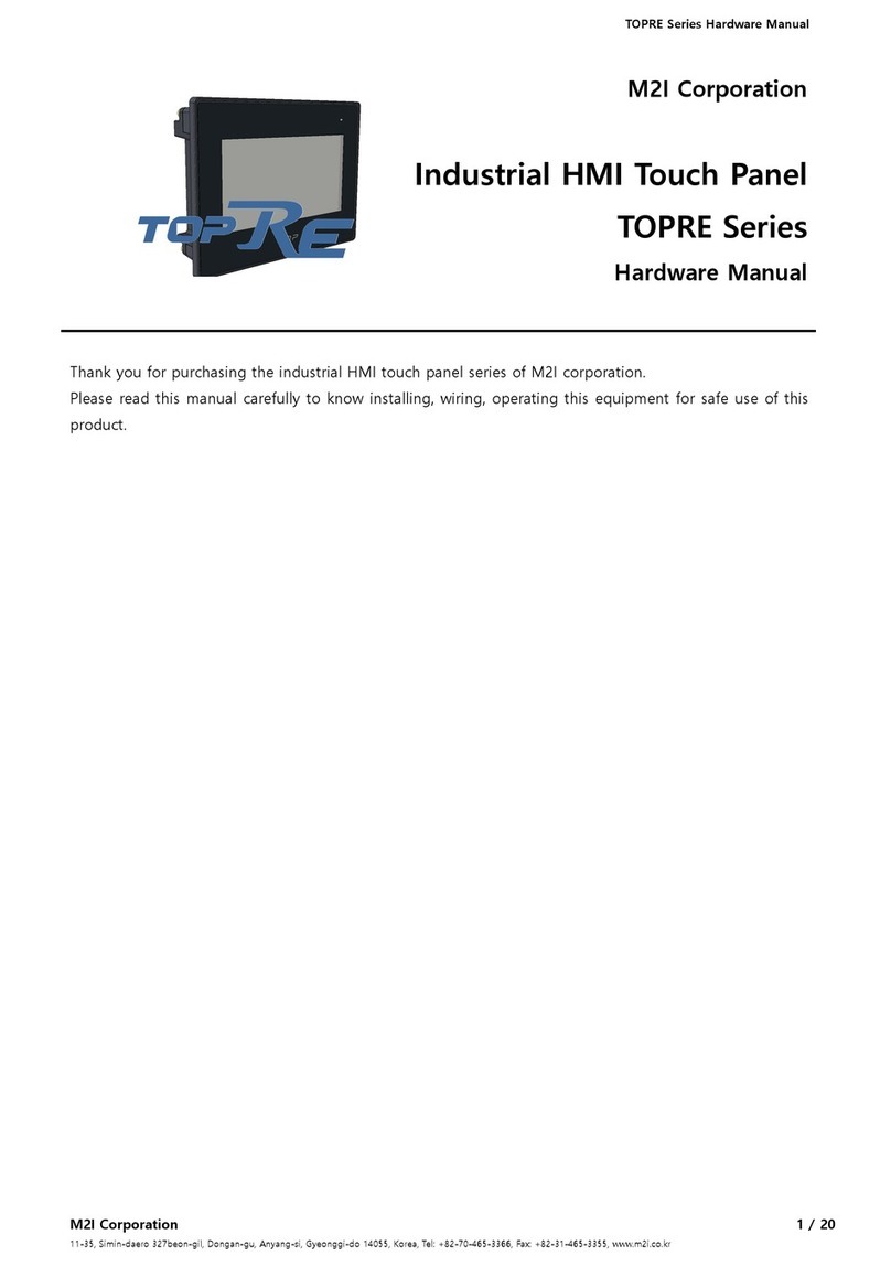 M2I TOPRE Series Hardware manual
