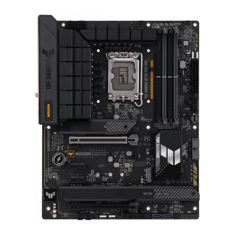 Asus TUF GAMING H770-PRO WIFI quick start guide
