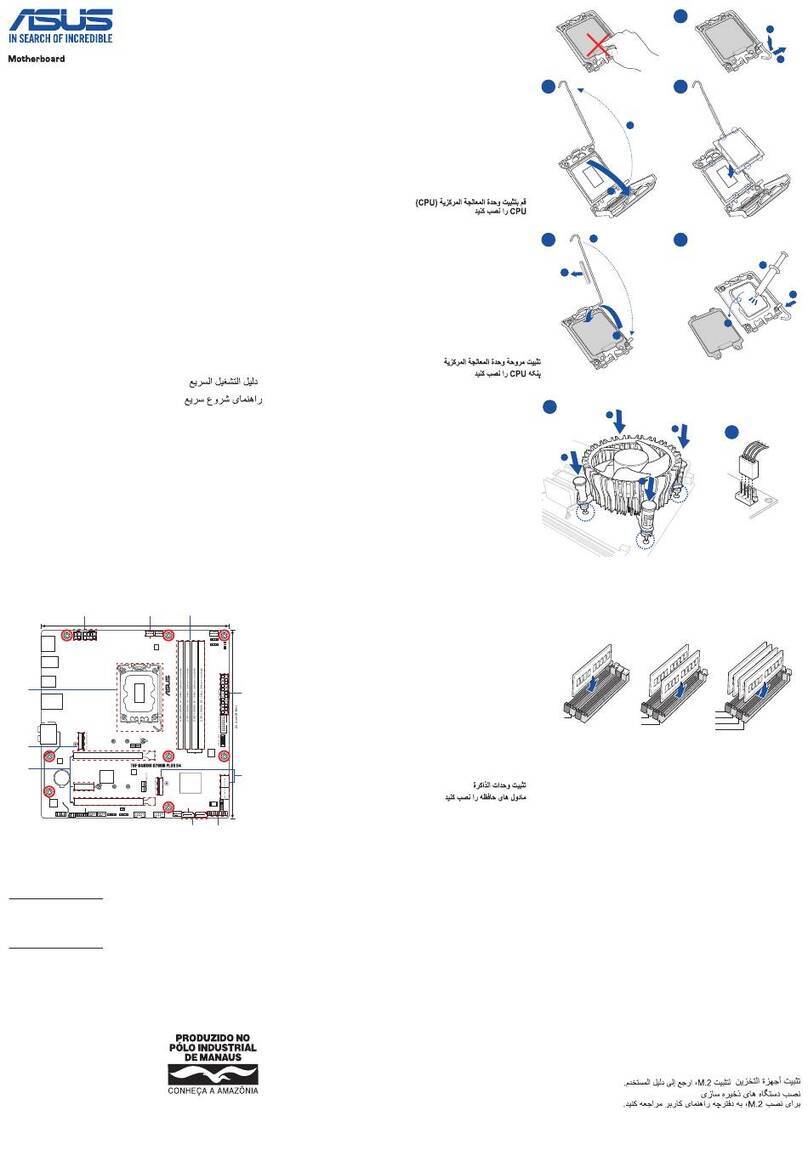 Asus TUF GAMING B760M-PLUS D4 User manual