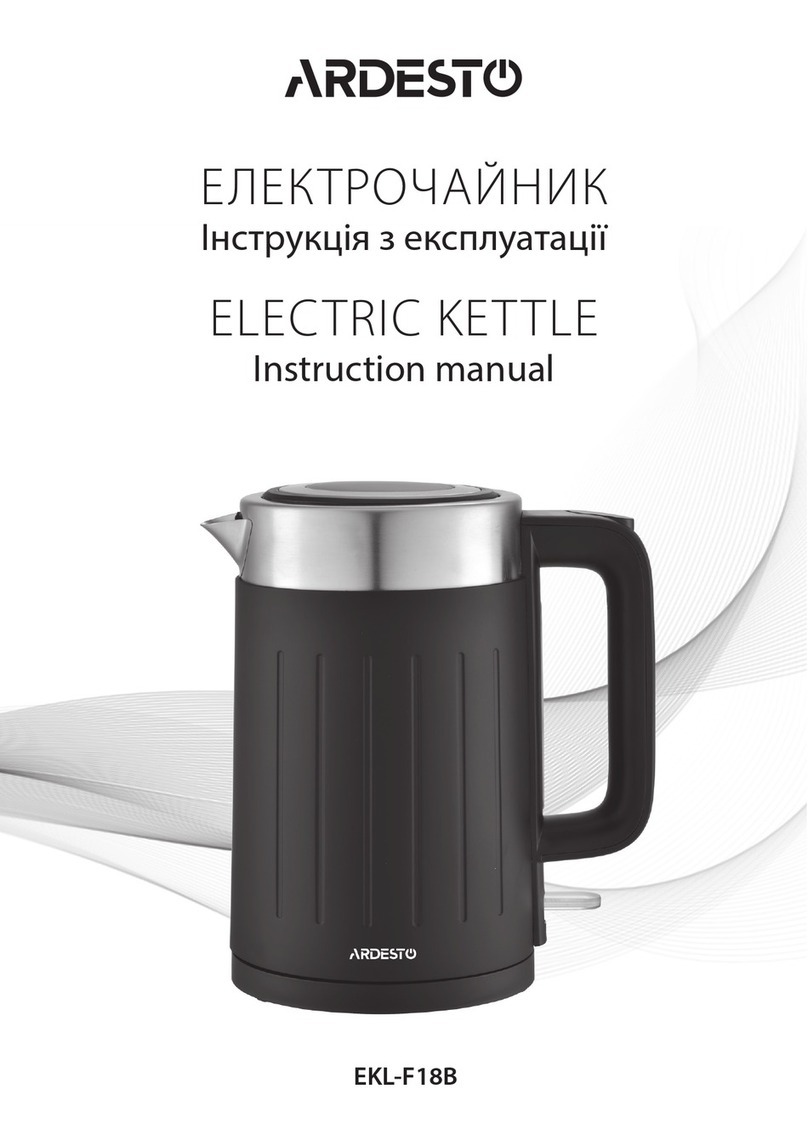 ARDESTO EKL-F18B User manual