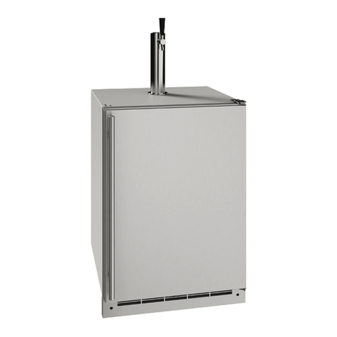 U-Line Outdoor UOKR124SS01A Installation manual