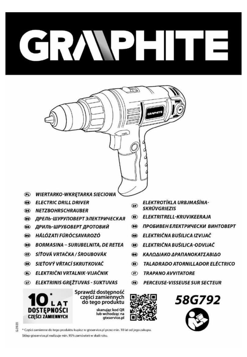 Graphite 58G792 User manual