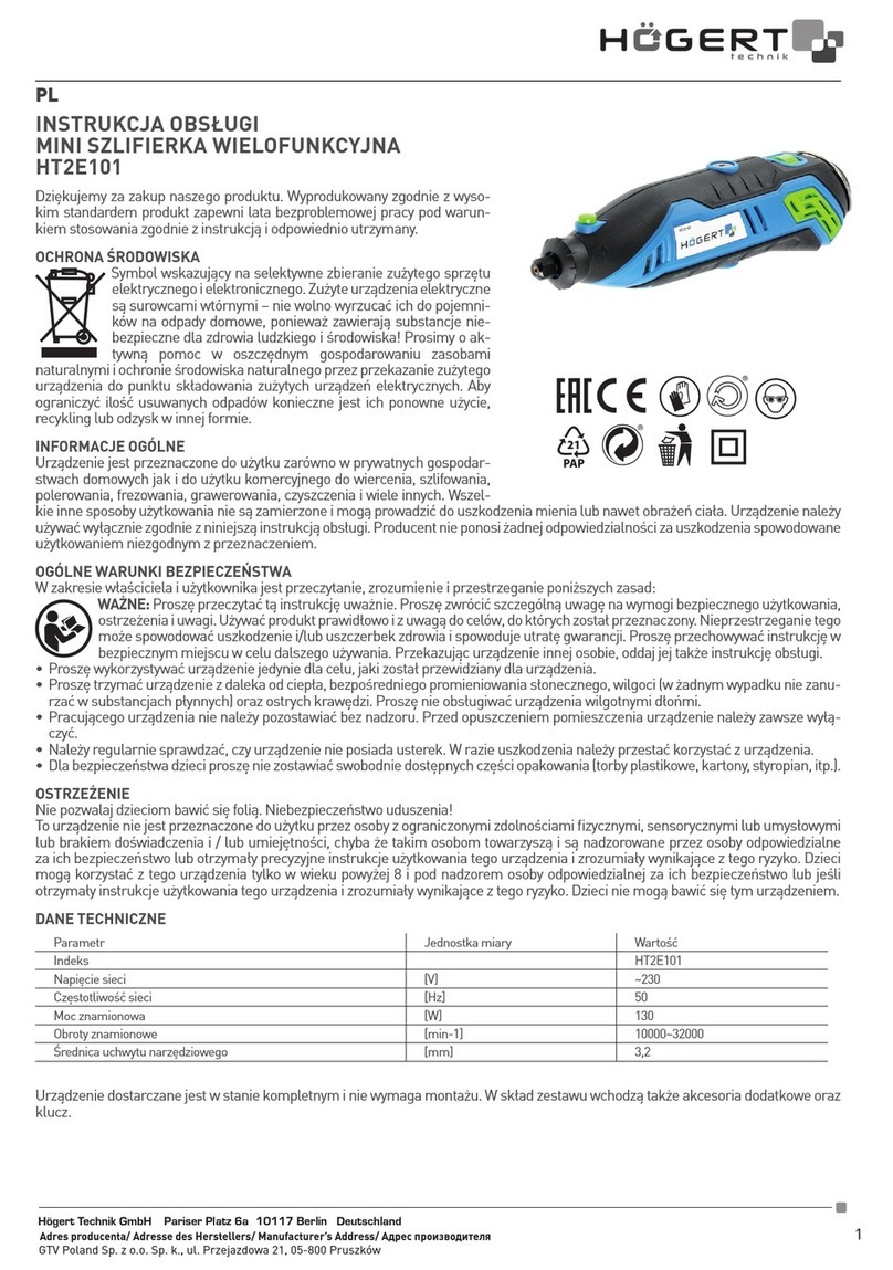 HOGERT HT2E101 user manual