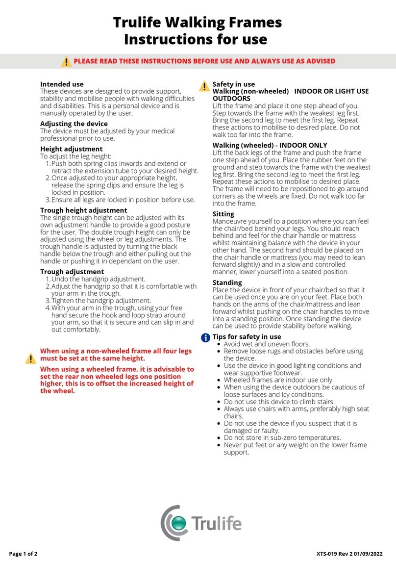 Trulife RJ790100 Instructions for use