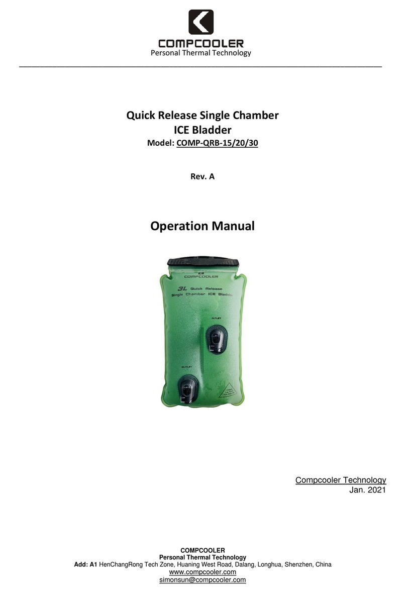 Compcooler COMP-QRB-15 Operation manual