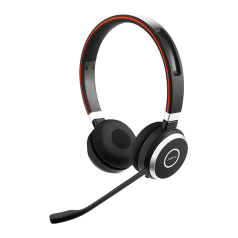Jabra Evolve 65 SE MS Mono manual