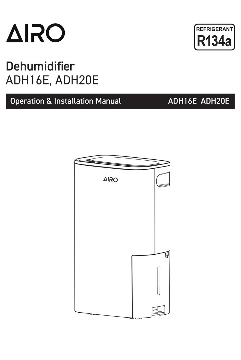 Airo ADH16E Operation & installation manual