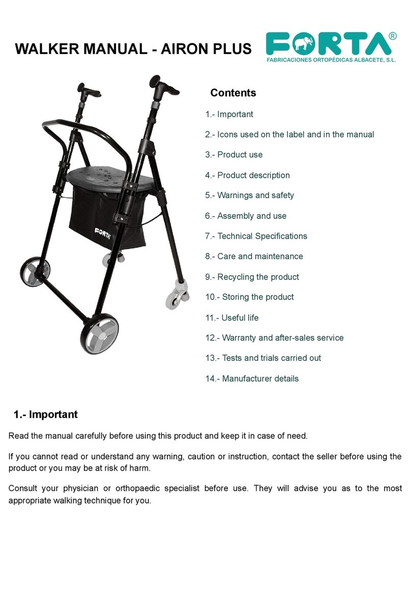 FORTA AIRON PLUS manual