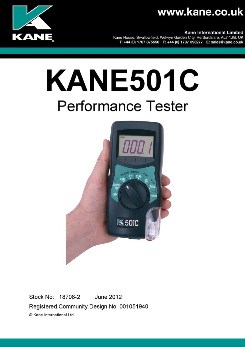 Kane 501C manual