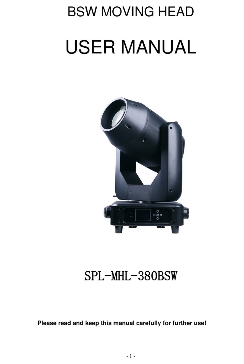 bsw SPL-MHL-380BSW User manual