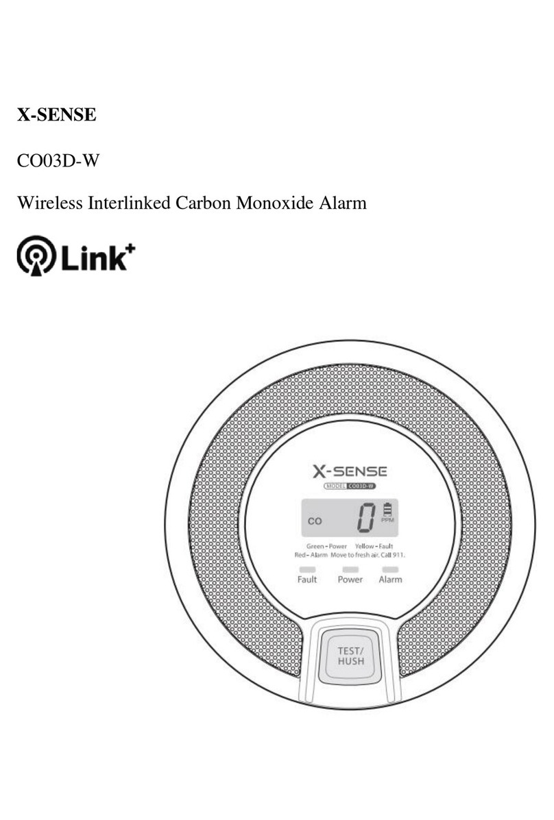 x-sense Link+ CO03D-W manual