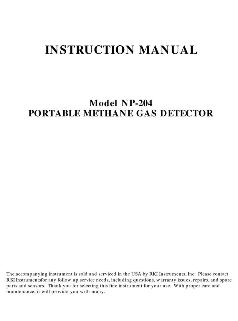 RKI Instruments NP-204 User manual