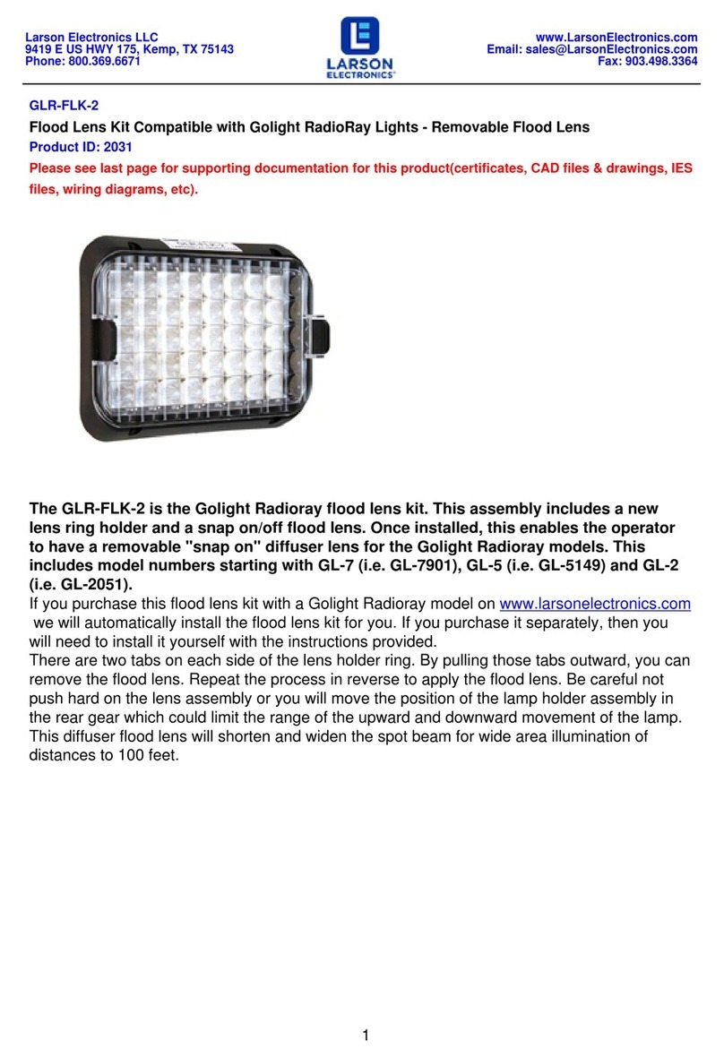 Larson Electronics GLR-FLK-2 User manual