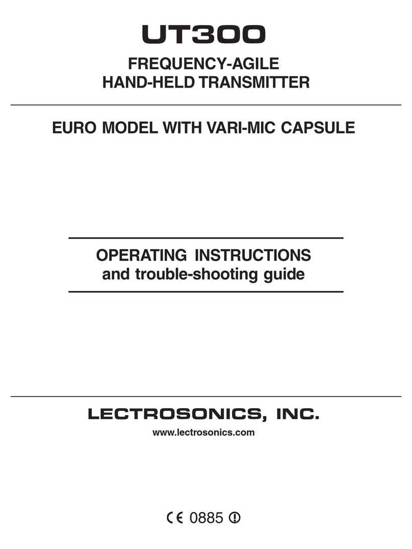 Lectrosonics UT300 User manual