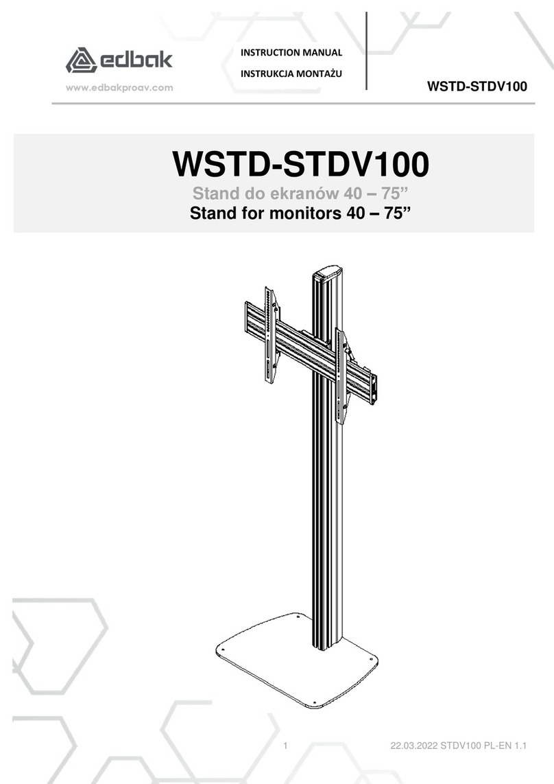 Edbak WSTD-STDV100 instruction manual