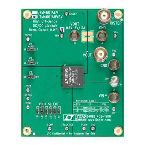 Linear Technology LTM 4601AHVEV User manual