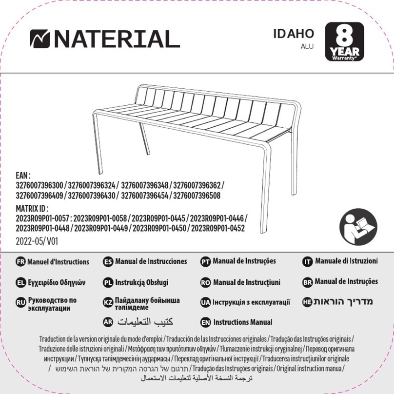 Naterial IDAHO ALU 2023R09P01-0057 User manual Naterial IDAHO ALU 2023R09P01-0057 User manual