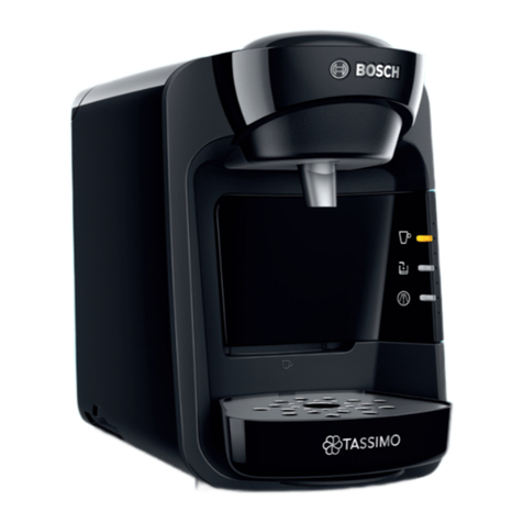 Bosch TASSIMO suny TAS3 Series User manual