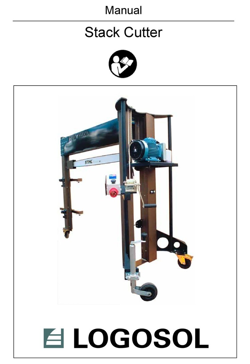 Logosol Stack Cutter 1200 manual