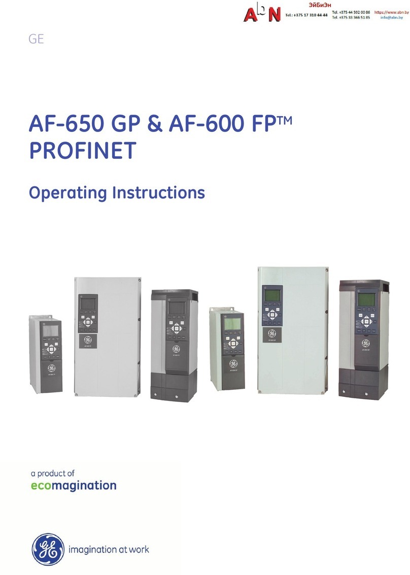 GE AF-650 GP PROFINET User manual