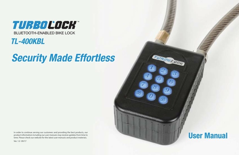 Turbolock TL-400KBL User manual
