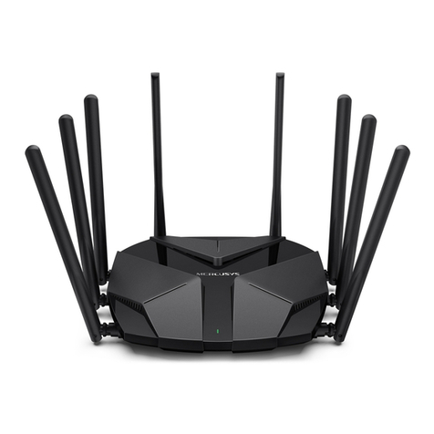 Mercusys MR90X Quick installation guide