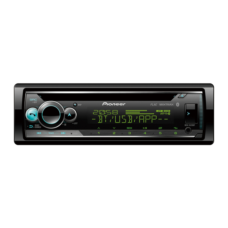 Pioneer DEH-S520BT User manual