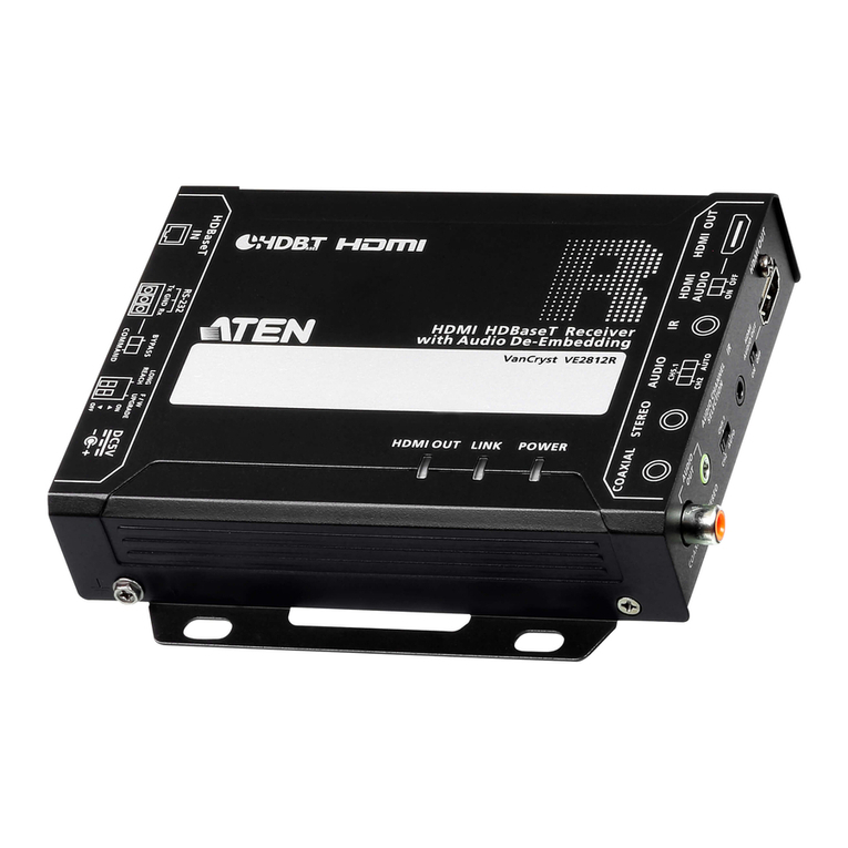 ATEN VE2812R quick start guide