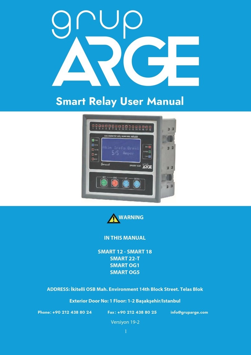 GRUP ARGE SMART 12 User manual