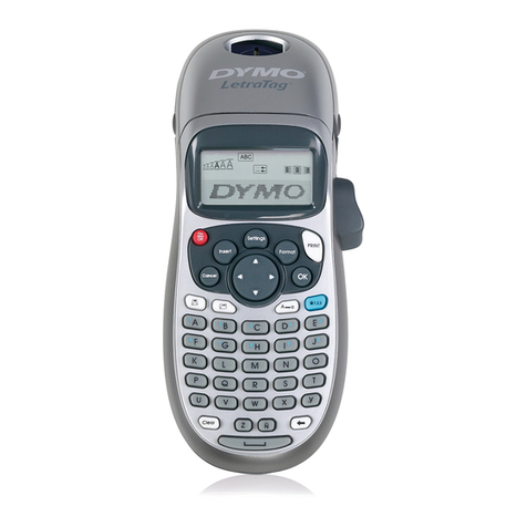 Dymo LetraTag LT-100H User manual