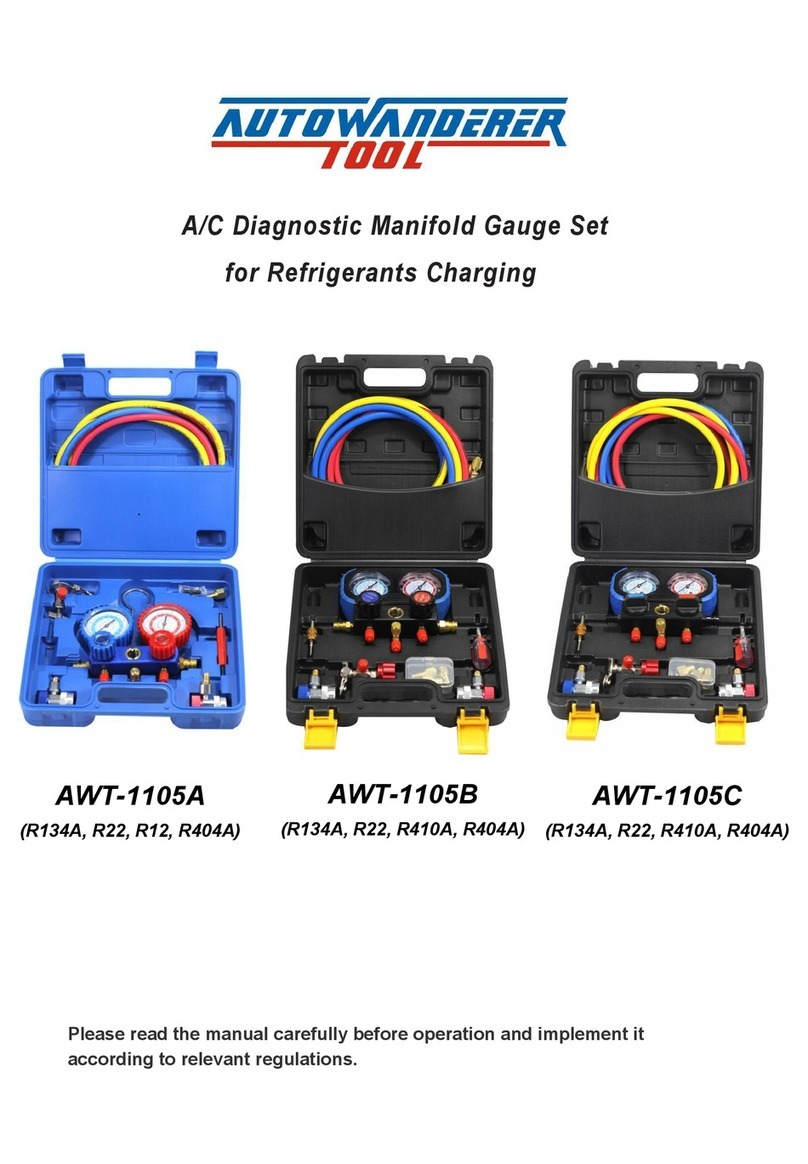 AUTOWANDERER TOOL AWT-1105A quick start guide