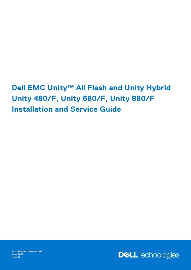 Dell EMC Unity All Flash Installation and maintenance instructions