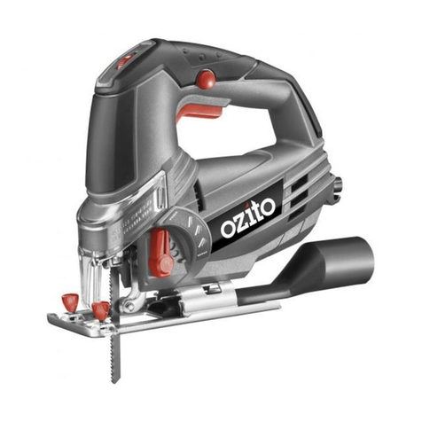 Ozito JSW-6100U Additonal operating & safety instructions