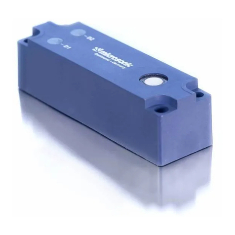 Microsonic lcs-25/DD/QP User manual
