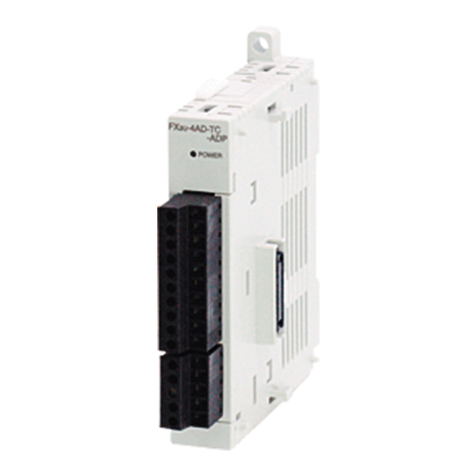 Mitsubishi MELSEC-F FX3U-4AD-TC-ADP User manual