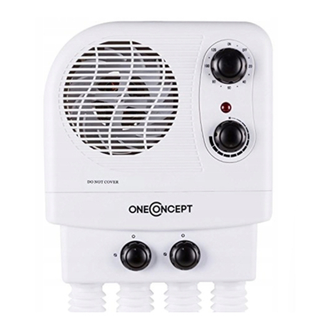 oneConcept 10006582 User manual
