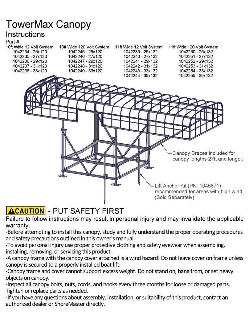 Shoremaster TowerMax instructions