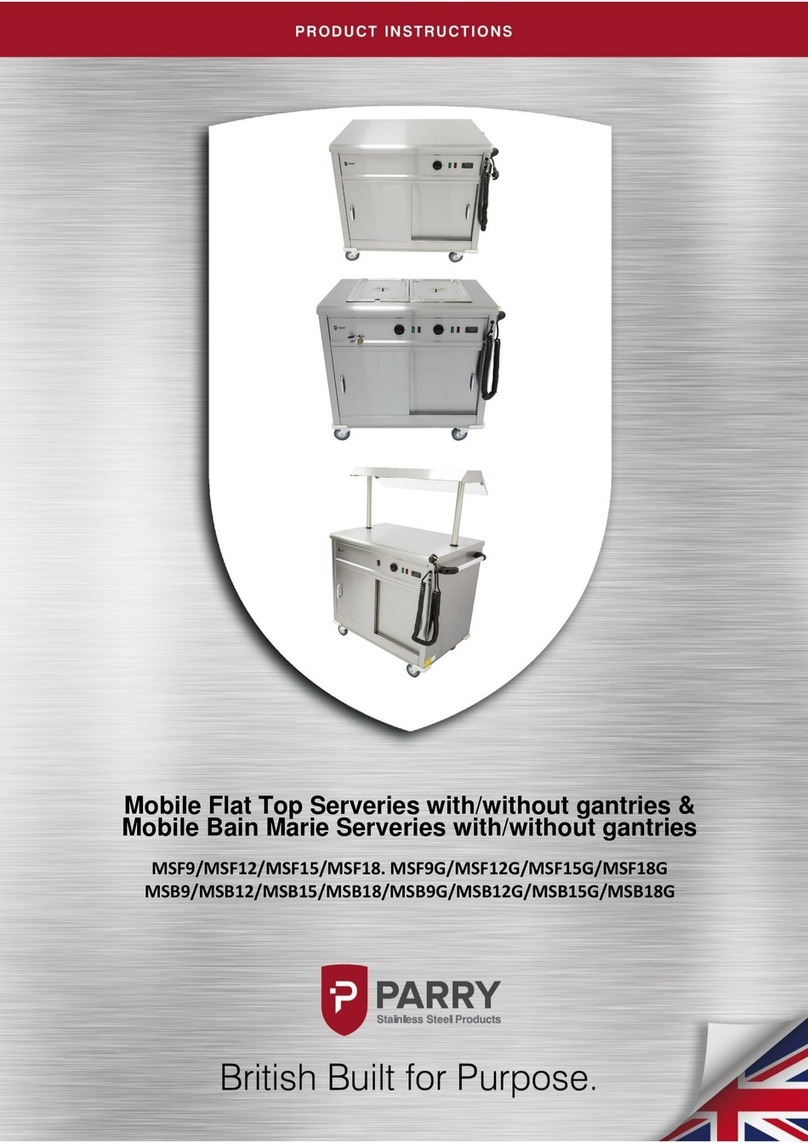 PARRY MSF9 Product instructions