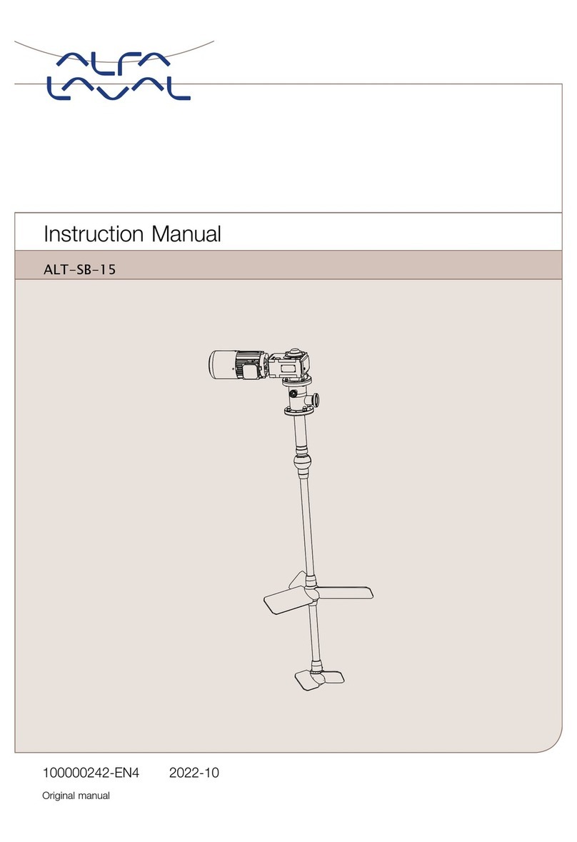Alfalaval ALT-SB-15 User manual