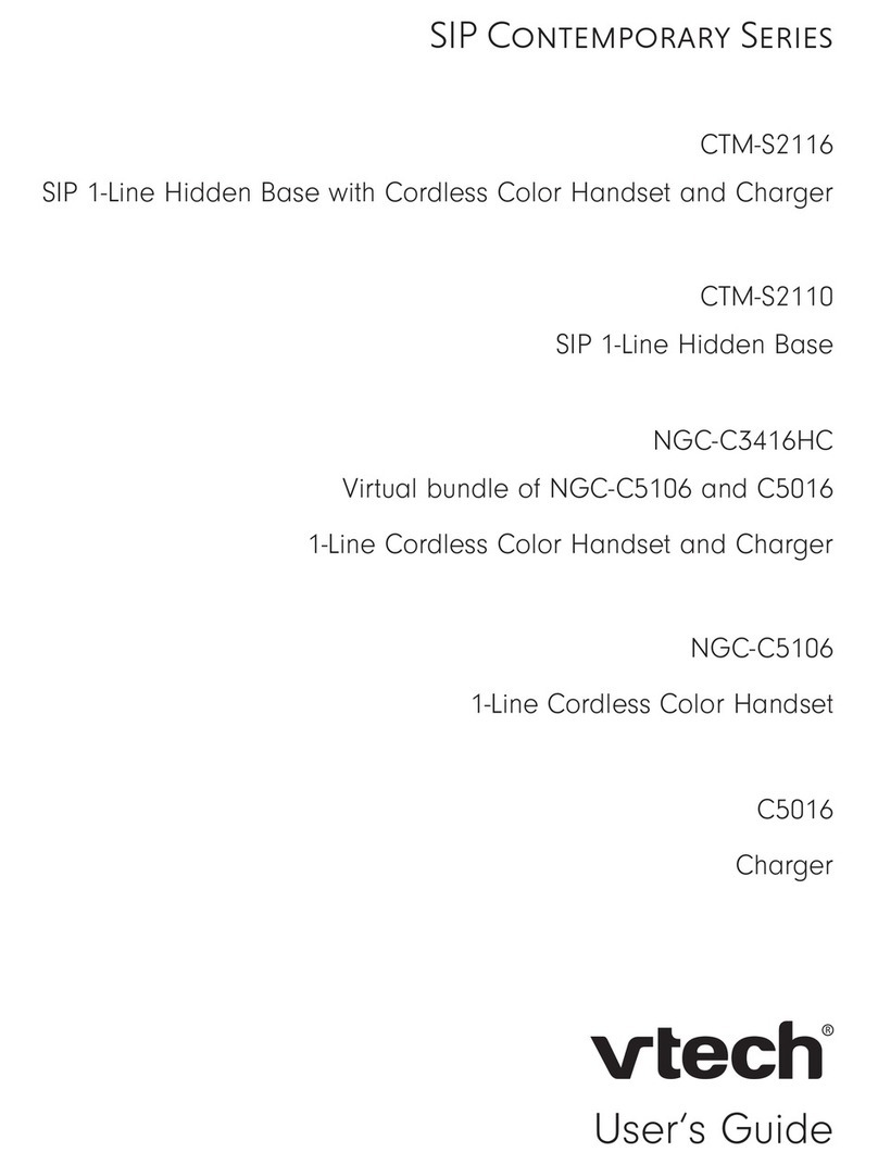 V-tech CTM-S2110 User manual V-tech CTM-S2110 User manual