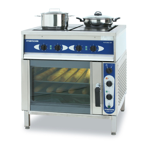 Metos FUTURA RP4 Installation and operation manual