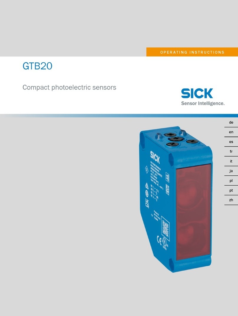 SICK GTB20 operating instructions