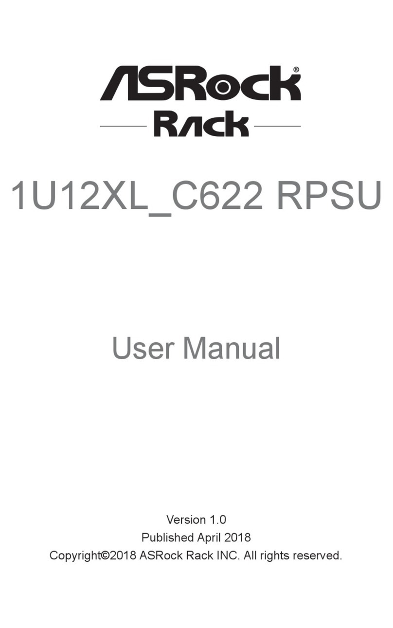 ASROCK Rack 1U12XL C622 RPSU user manual