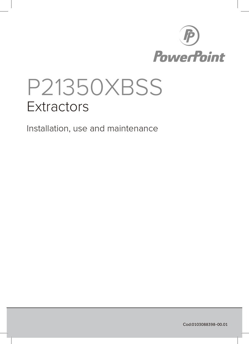 PowerPoint P21350XBSS Use and maintenance PowerPoint P21350XBSS Use and maintenance