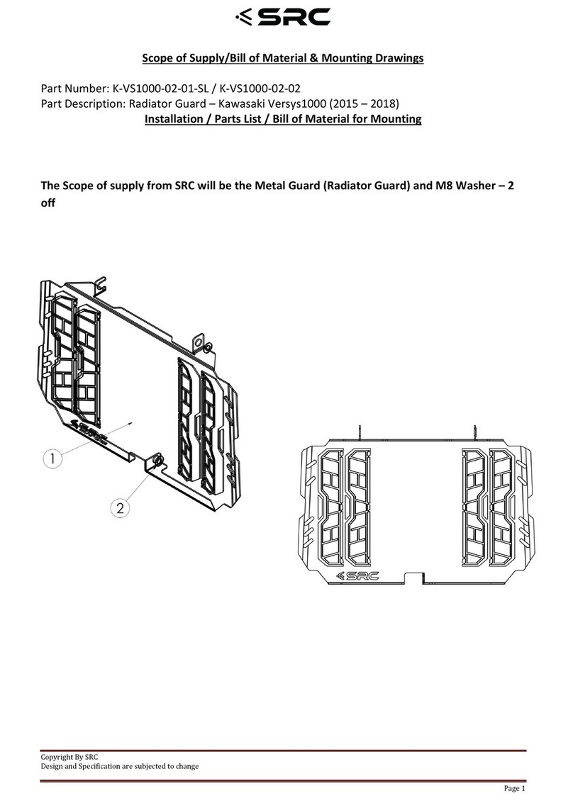 SRC K-VS1000-02-01-SL Installation