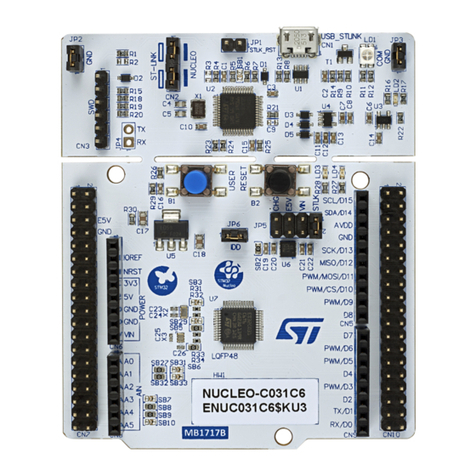 ST STM32 Nucleo User manual
