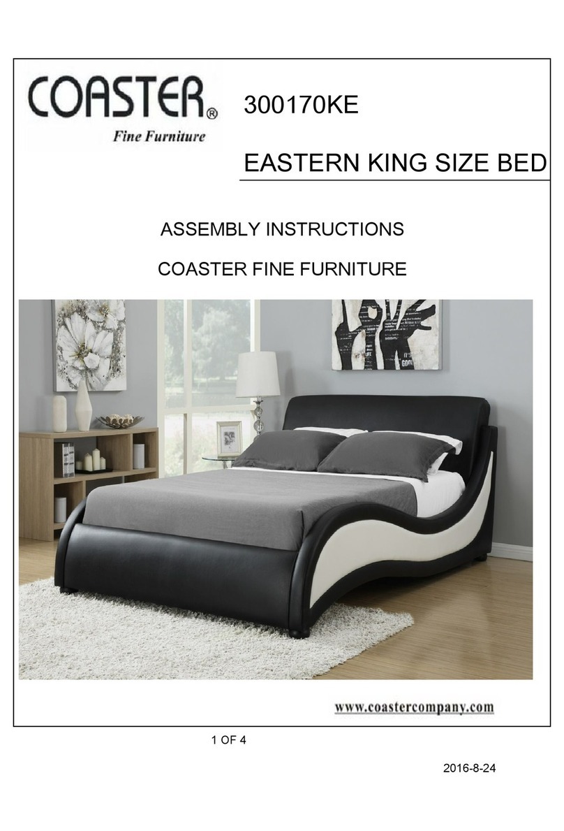 Coaster 300170KE User manual