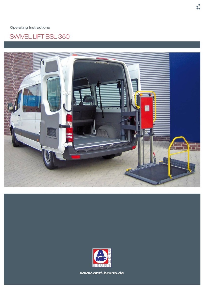 AMF-BRUNS BSL 350 operating instructions