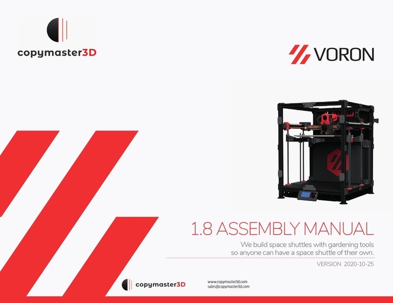 VORON CopyMaster3D Assembly manual